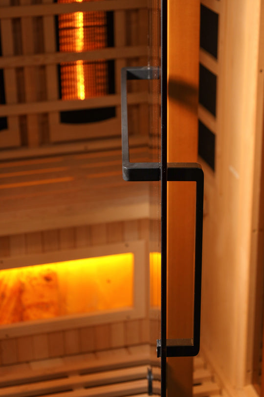 Golden Designs Reserve 2-Person Near Zero EMF Full Spectrum Infrared Sauna (GDI-8020-03)
