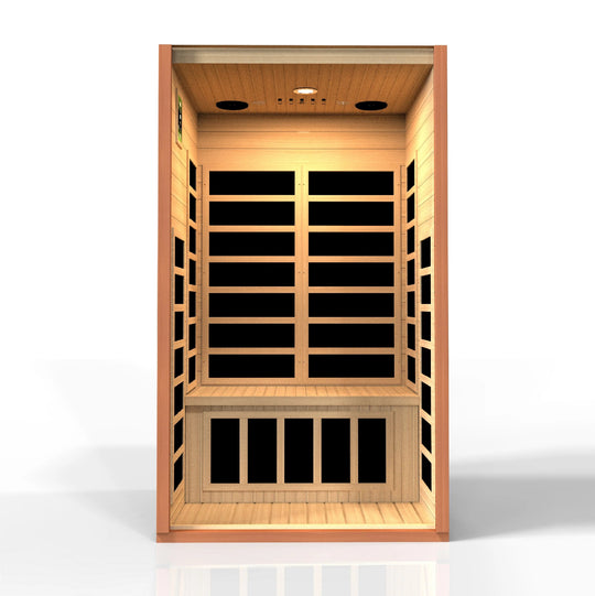 Dynamic Avila Elite 1-2 Person Ultra Low EMF Far Infrared Sauna  (DYN-6103-01)
