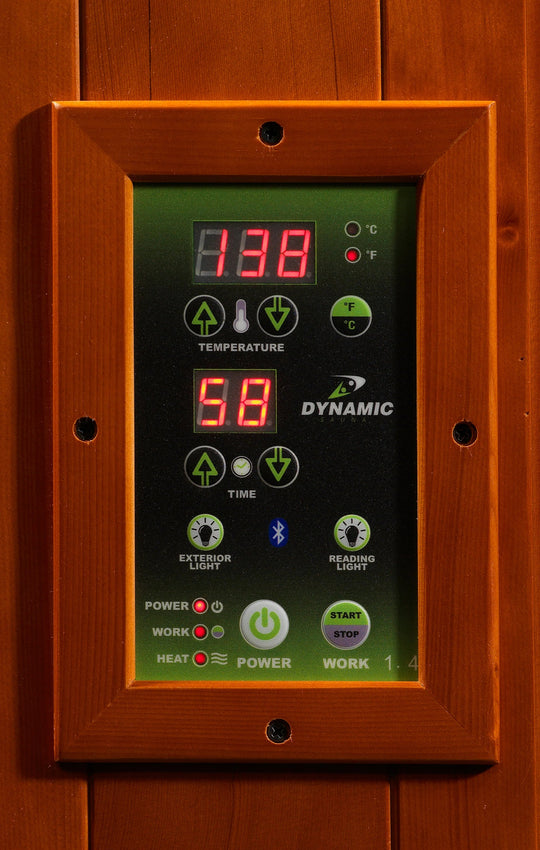Dynamic Avila Elite 1-2 Person Ultra Low EMF Far Infrared Sauna  (DYN-6103-01)