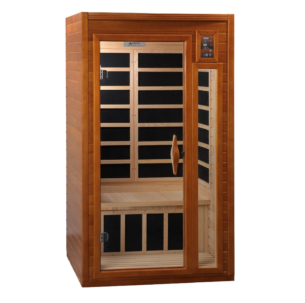Dynamic Barcelona Elite 1 Person Ultra Low EMF Far Infrared Sauna (DYN-6106-01)