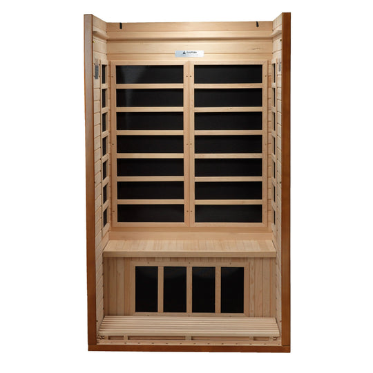 Dynamic Barcelona Elite 1 Person Ultra Low EMF Far Infrared Sauna (DYN-6106-01)