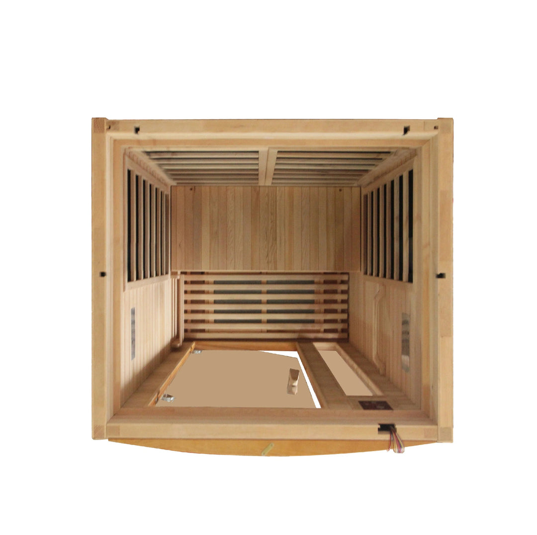 Dynamic Barcelona Elite 1 Person Ultra Low EMF Far Infrared Sauna (DYN-6106-01)