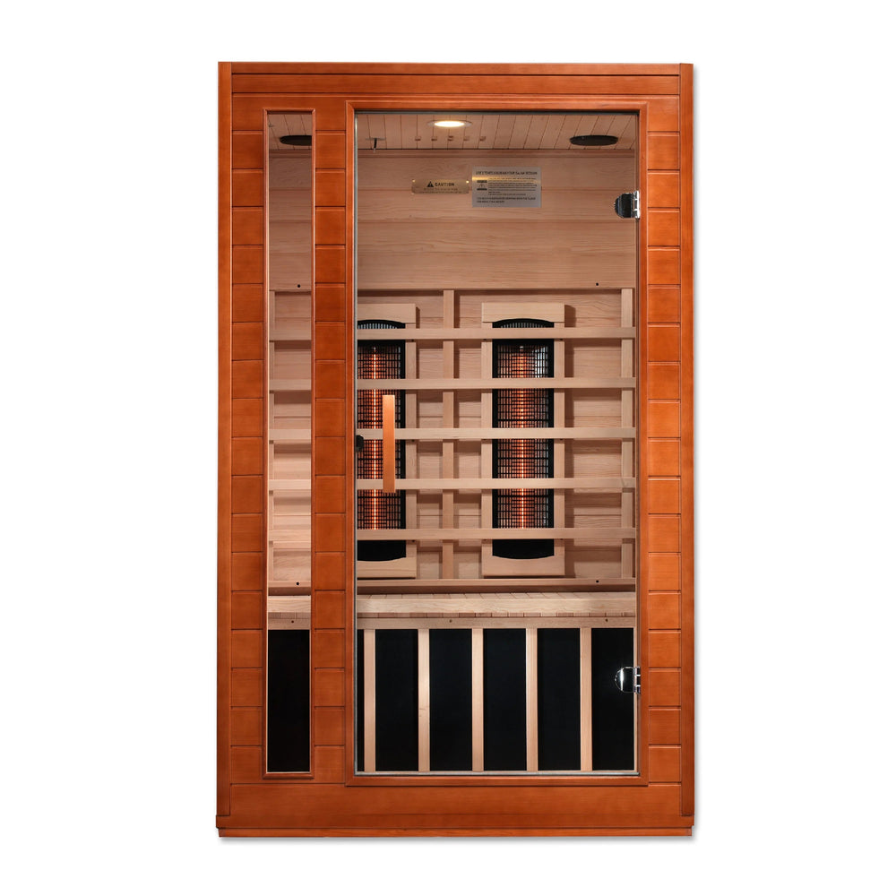 Dynamic Cardoba 2 Person Full Spectrum Infrared Sauna – Canadian Hemlock (DYN-6203-02 FS)