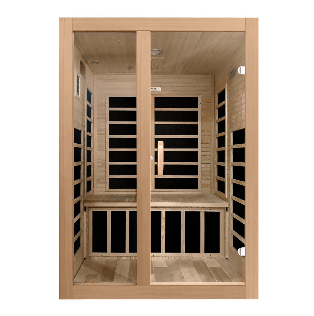 Dynamic Santiago 2 Person Low EMF Far Infrared Sauna (DYN-6209-01)