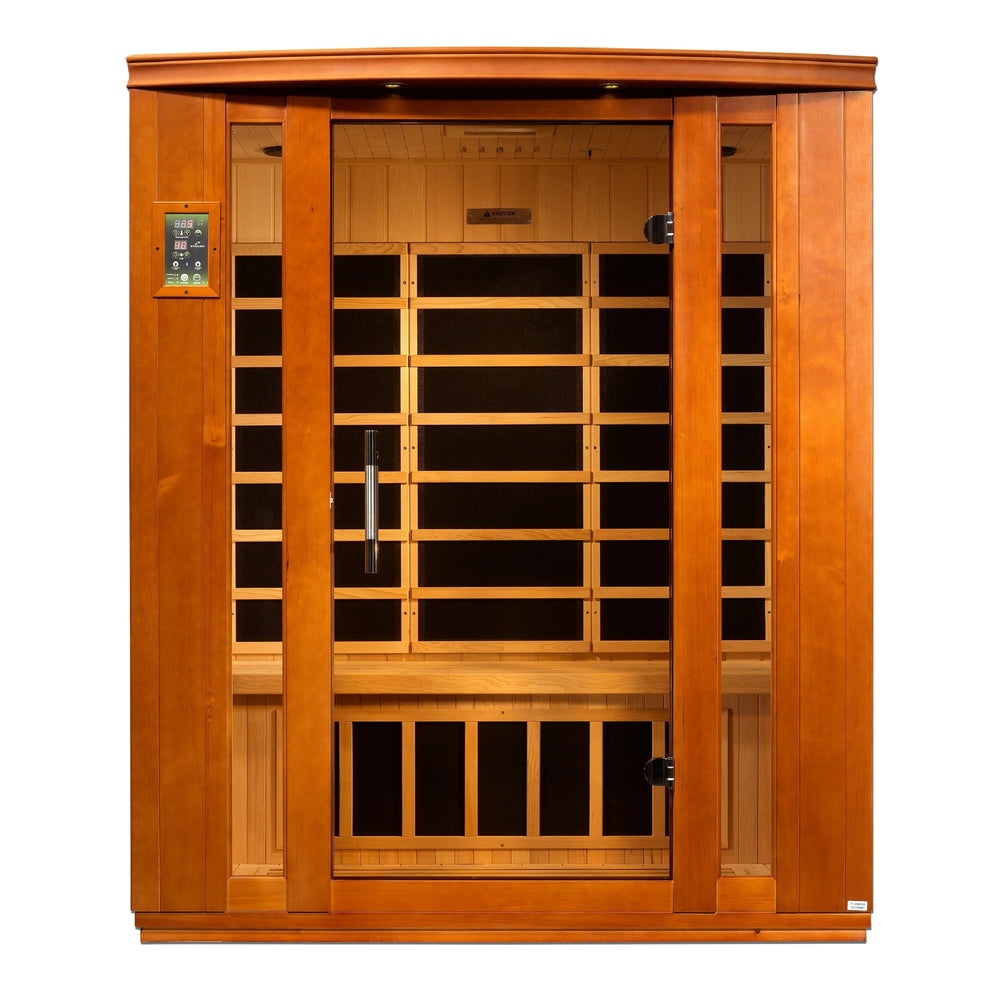 Dynamic Bellagio 3 Person Low EMF Far Infrared Sauna (DYN-6306-02)