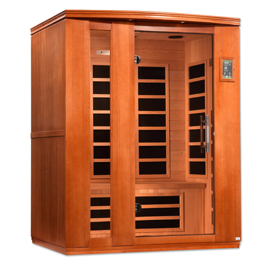 Dynamic Lugano 3 Person Low EMF Far Infrared Sauna (DYN-6336-02)