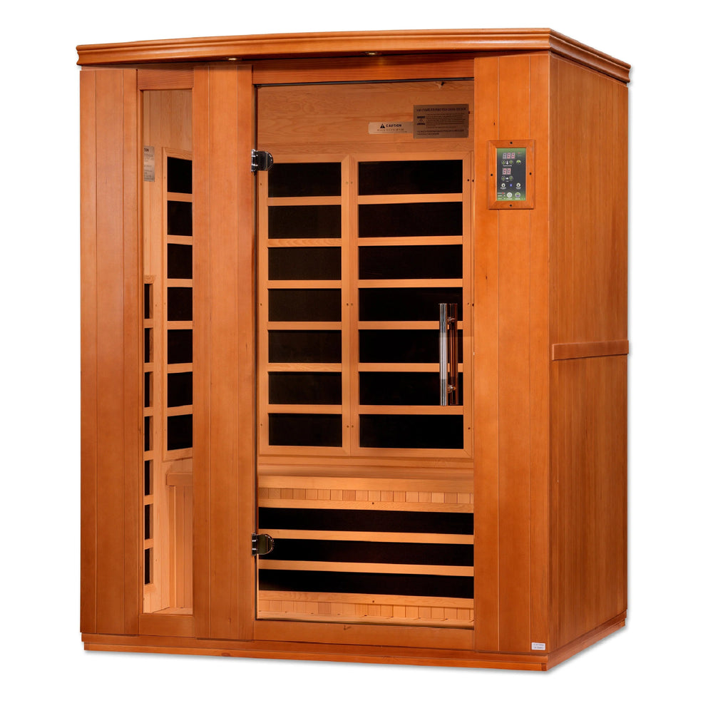 Dynamic Lugano 3 Person Low EMF Far Infrared Sauna (DYN-6336-02)