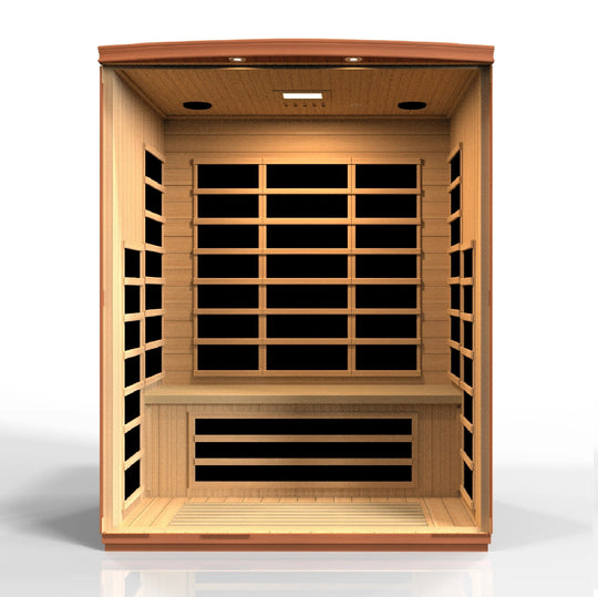 Dynamic Lugano 3 Person Low EMF Far Infrared Sauna (DYN-6336-02)