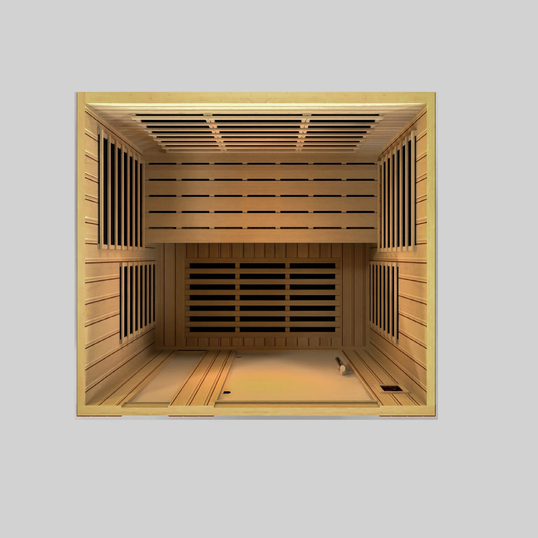 Dynamic Lugano 3 Person Low EMF Far Infrared Sauna (DYN-6336-02)
