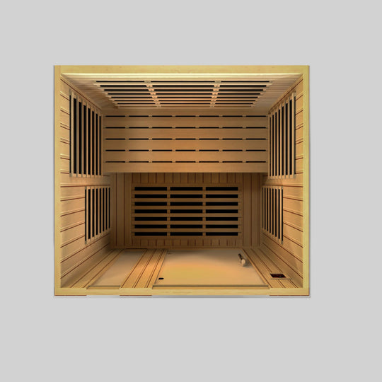 Dynamic Lugano 3 Person Low EMF Far Infrared Sauna (DYN-6336-02)