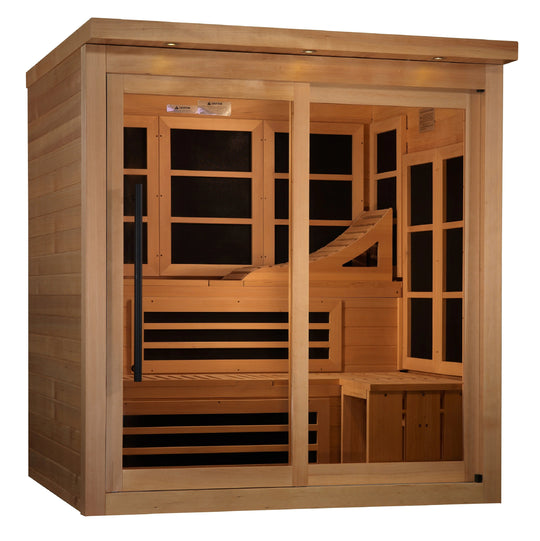 6 Person Near Zero EMF Far Infrared Sauna (GDI-6996-02)