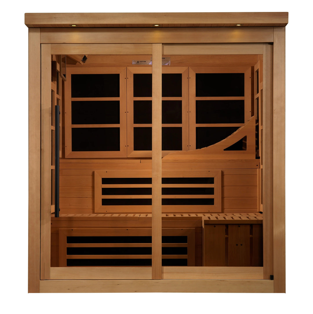 6 Person Near Zero EMF Far Infrared Sauna (GDI-6996-02)