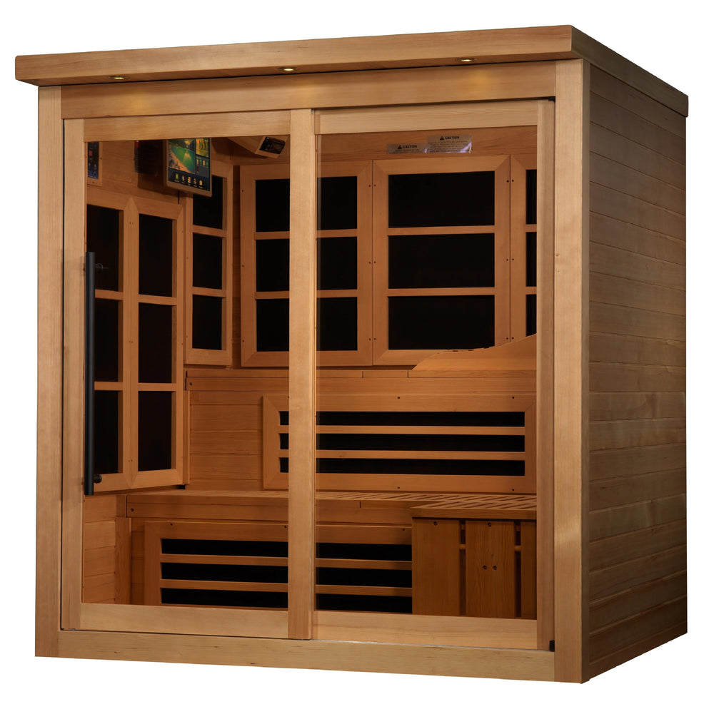 6 Person Near Zero EMF Far Infrared Sauna (GDI-6996-02)