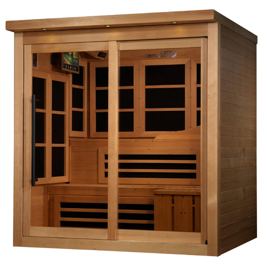 6 Person Near Zero EMF Far Infrared Sauna (GDI-6996-02)