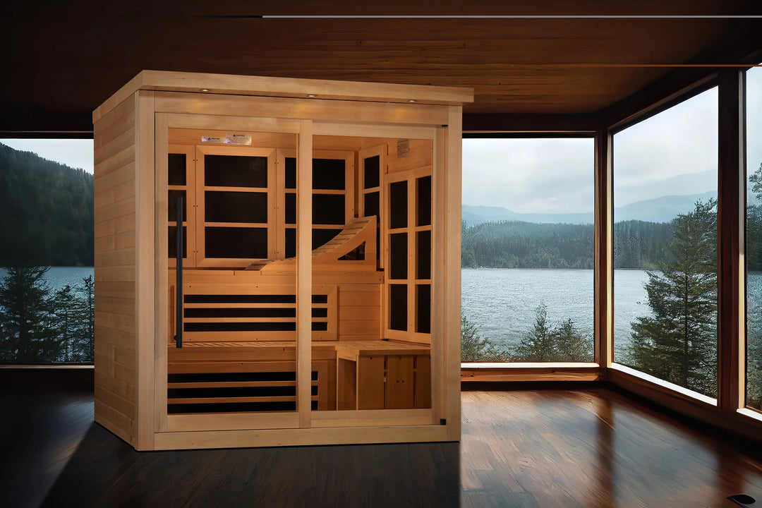 6 Person Near Zero EMF Far Infrared Sauna (GDI-6996-02)