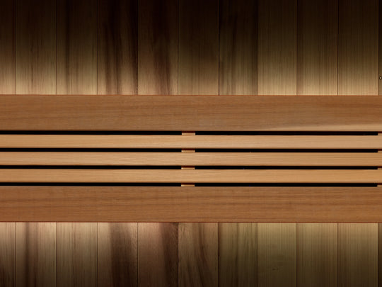Osla 2025 6 Person Traditional Sauna – Canadian Red Cedar Interior and Pacific Premium Clear Cedar Exterior (GDI-7689-02)