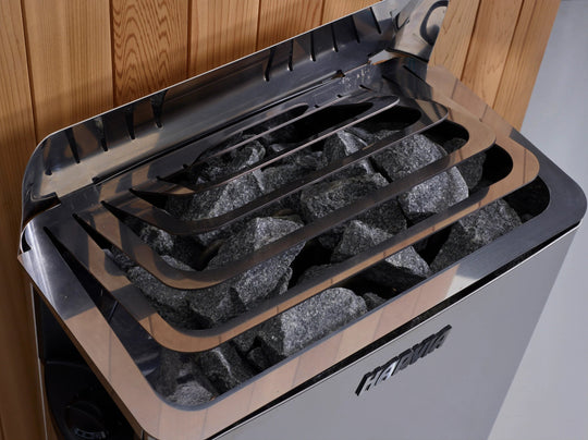 Toledo 6 Person Hybrid Sauna (Indoor). Full Spectrum and Harvia Traditional Stove (GDI-8360-01)