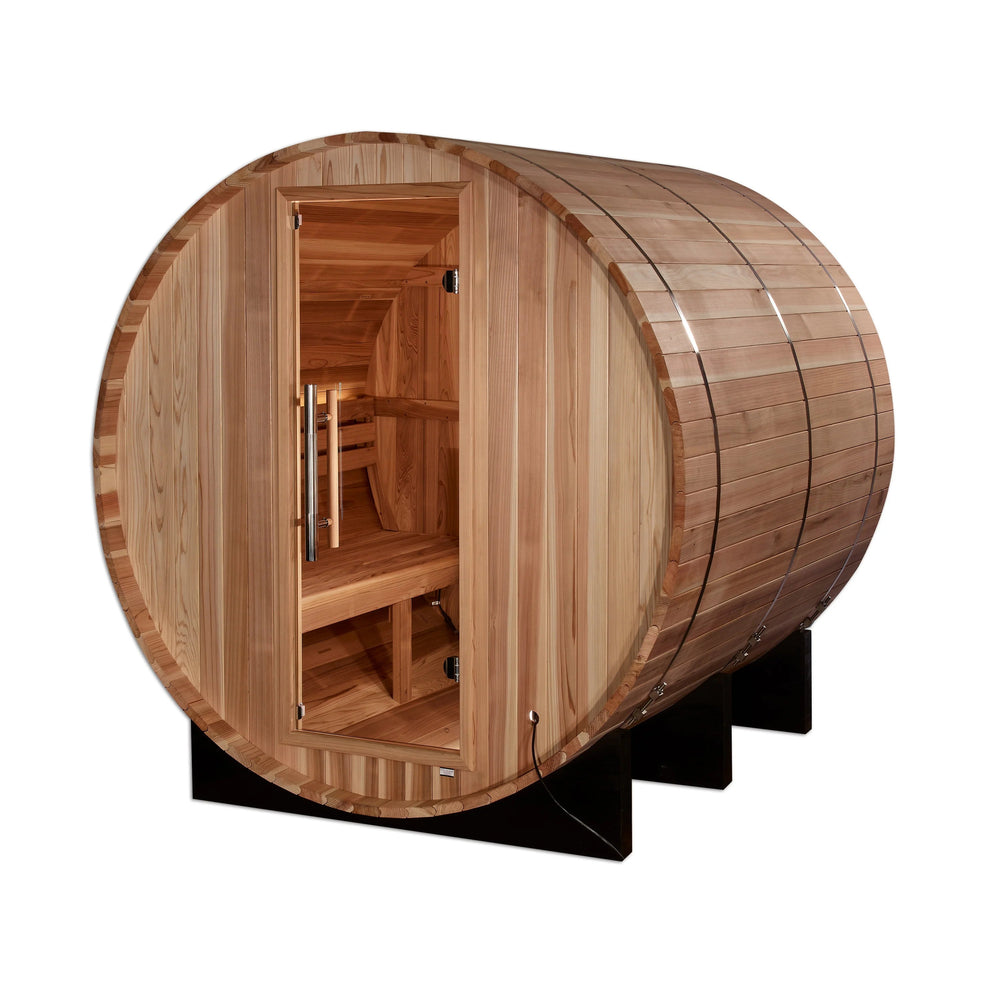 Arosa 4 Person Barrel Traditional Sauna – Pacific Cedar (GDI-B004-01)