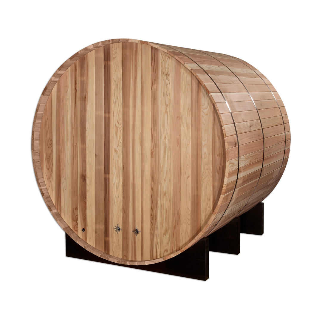 Arosa 4 Person Barrel Traditional Sauna – Pacific Cedar (GDI-B004-01)
