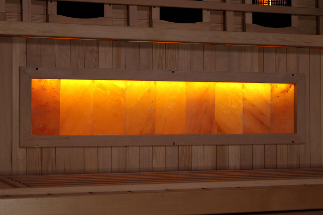 Golden Designs Reserve 2-Person Near Zero EMF Full Spectrum Infrared Sauna (GDI-8020-03)