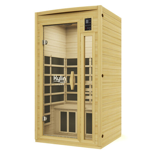 Kylin Low EMF Carbon Infrared Sauna 1 Person