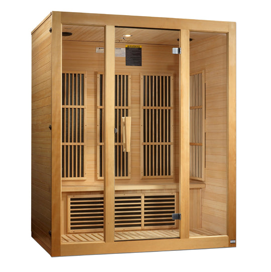 Maxxus Bellevue 3 Person Low EMF Far Infrared Sauna (MX-J306-01)