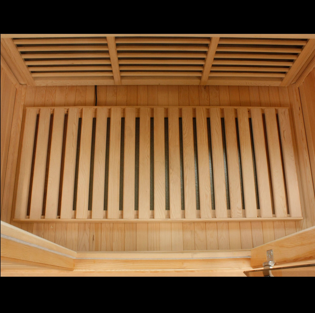 Maxxus 2 Person Low EMF Far Infrared Sauna - Canadian Hemlock (MX-K206-01)