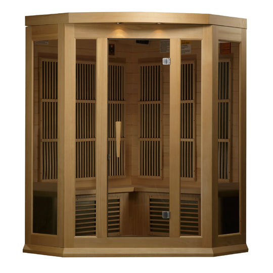 Maxxus Low EMF FAR Infrared Sauna - Canadian Hemlock (MX-K356-01)