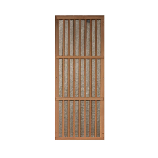 Maxxus Chaumont 4 Person Near Zero EMF FAR Infrared Sauna – Canadian Red Cedar (MX-K406-01-ZF CED)