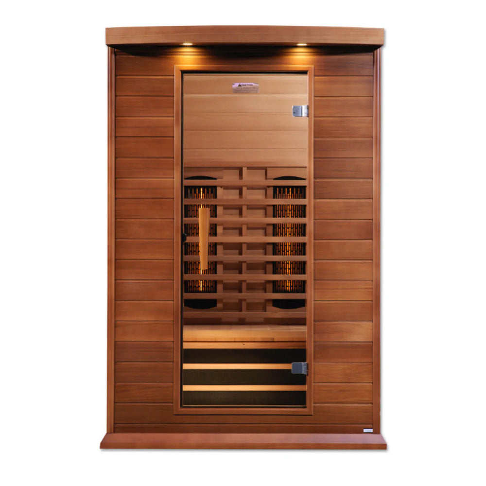 Maxxus 2 Person Full Spectrum Infrared Sauna – Canadian Red Cedar (MX-M206-01-FS CED)