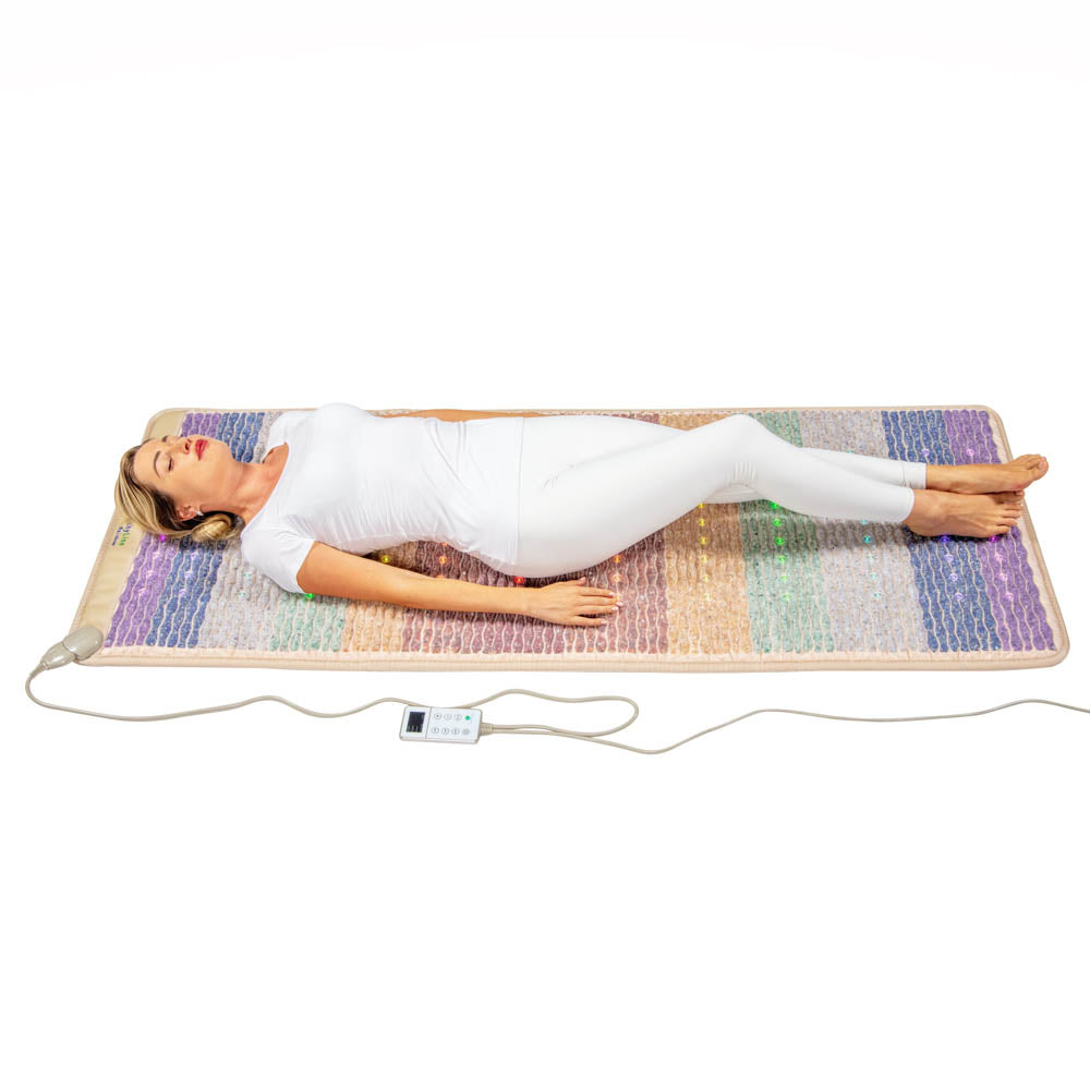 Rainbow Chakra Mat™ Large 7428 Firm - PEMF Inframat Pro® Third Edition