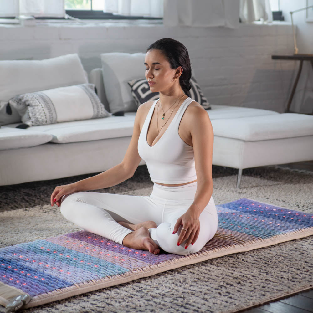 Rainbow Chakra Mat™ Large 7428 Firm - PEMF Inframat Pro® Third Edition