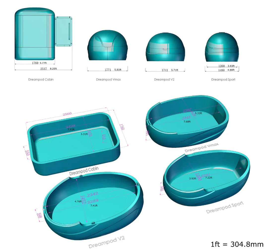 Float Pod Process Dreampod V2 Float Pod – Advanced Sensory Deprivation Tank – Ultimate ...