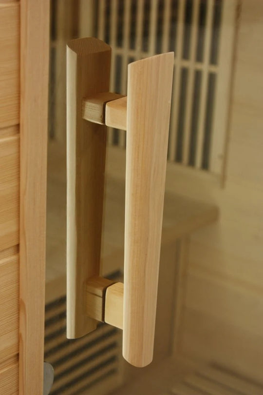 Maxxus 4 Person Near Zero EMF FAR Infrared Sauna – Canadian Hemlock (MX-K406-01-ZF)