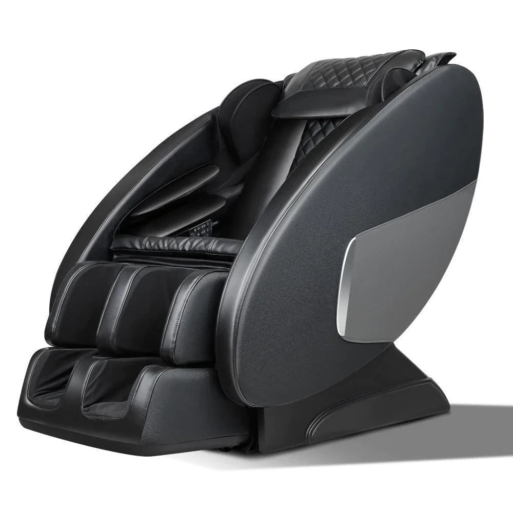 Livemor Ellmue Full Body Massage Chair with Heat - Charcoal